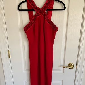 Rimini Red Maxi Dress